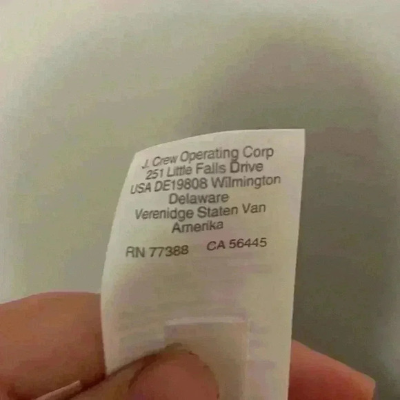 J. Crew Long-sleeve striped tee 100% cotton size medium - Picture 4 of 8